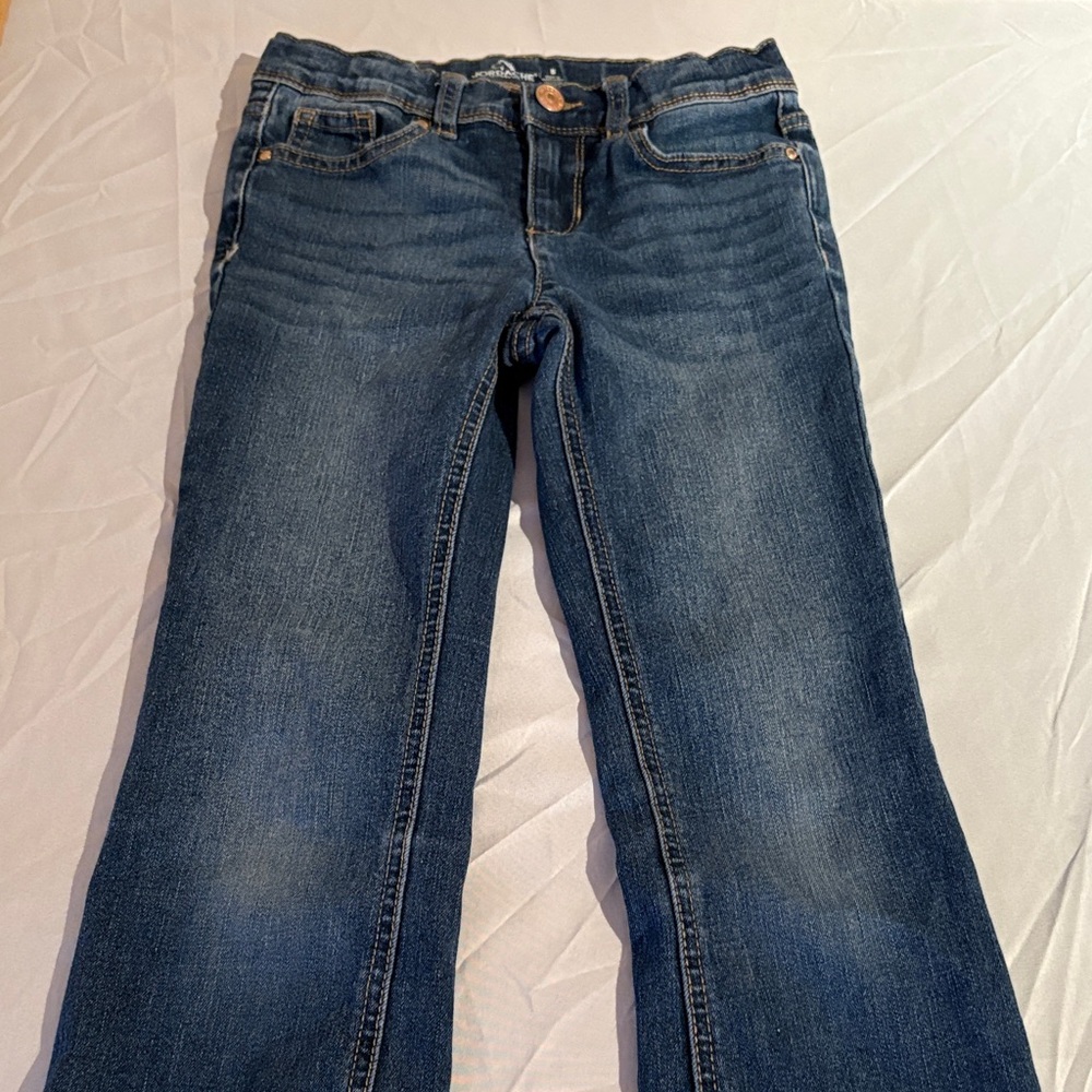 Jordache Kids Blue Denim Jeans 8 Bootcut